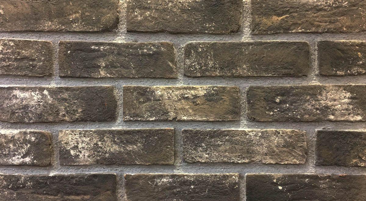 Doğal Tuğla White Black - 304