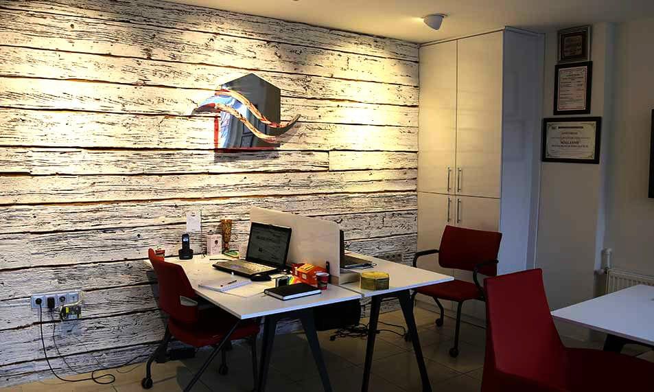 Criato Ahşap Panel Bianco Uygulama