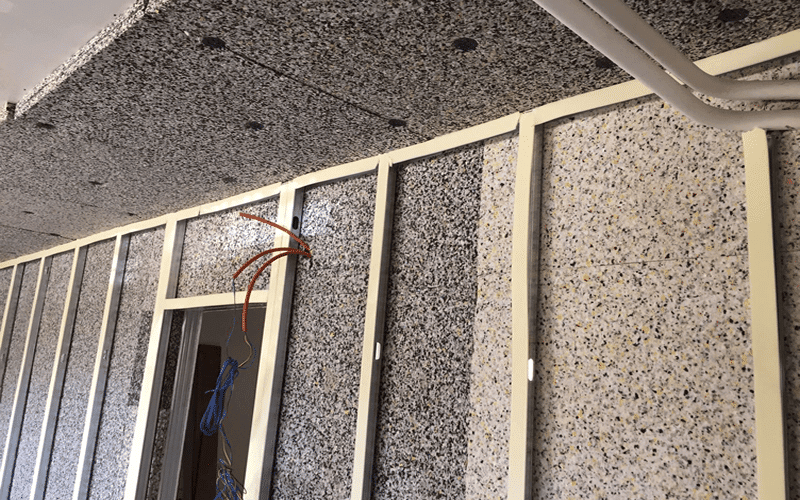 53mm Bariyerli Bondex Ses Yalıtım Sünger Uygulaması