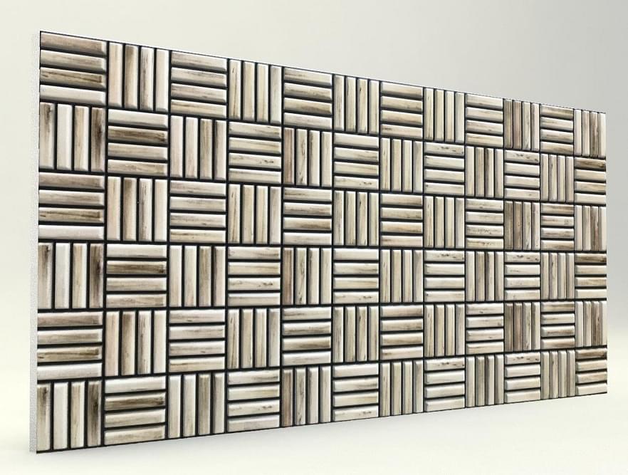 Ahşap Desenli Strafor Duvar Paneli Çubuk Meşe Modeli