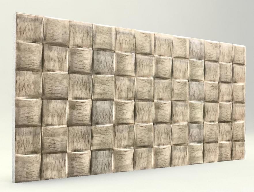 Ahşap Desenli Strafor Duvar Paneli Hasır Meşe Modeli