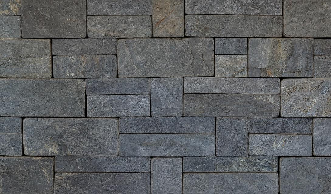 EGE SİYAH ESKİTME KAYRAK TAŞI DEKORATİF DOĞAL TAŞ DUVAR KAPLAMALARI