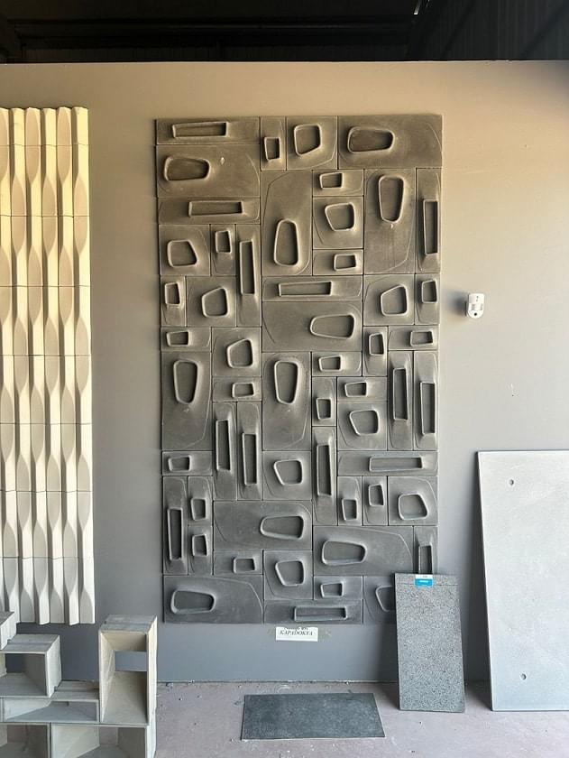 Kapadokya 3D Beton Duvar Kaplama