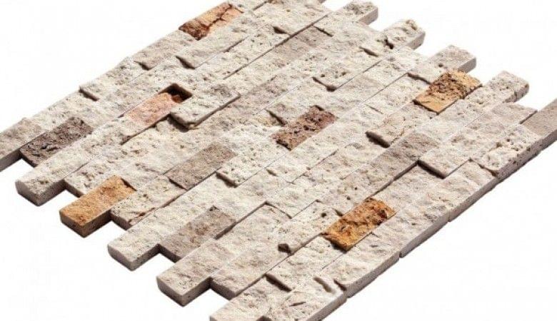 Doğal Patlatma Taş Miks Split Face