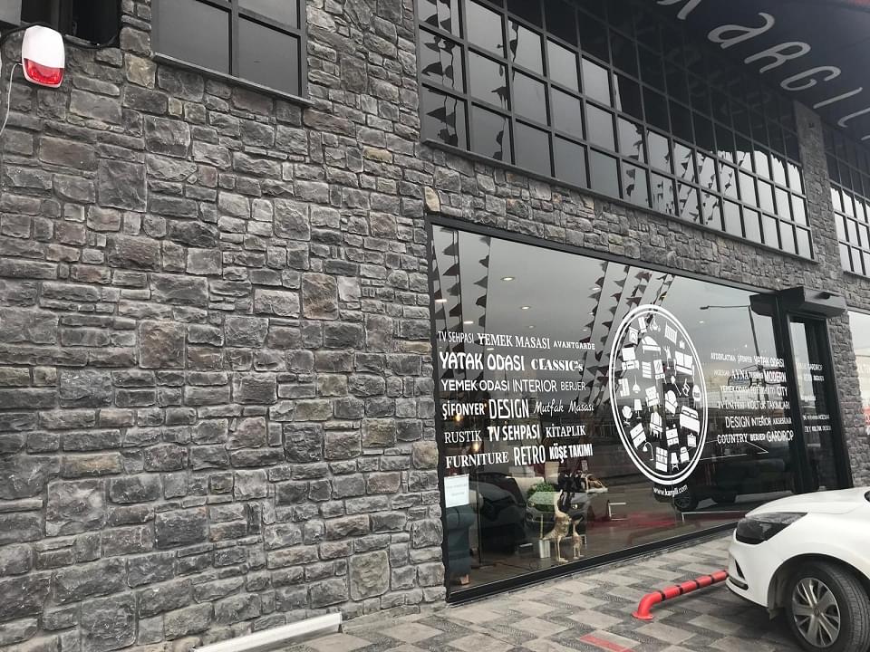 Ota Benga Kültür Taşı Antracita Dış Cephe Taş Uygulamaları