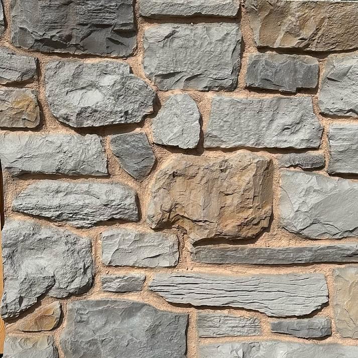 Pizarra Dark Gri Doğal Taş Görünümlü Duvar Panelleri