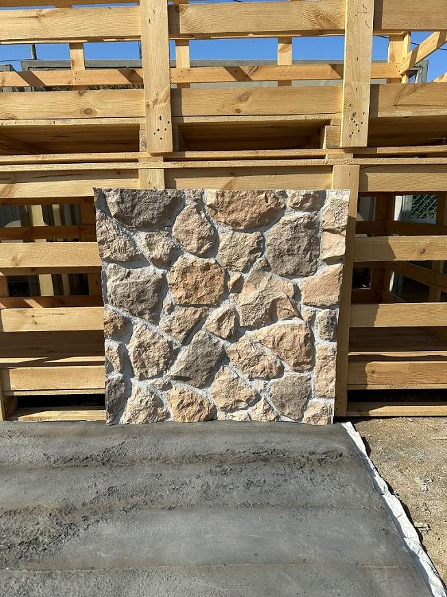 Rock Panel Doğal Taş Görünümlü Fiber Panel Kaplama