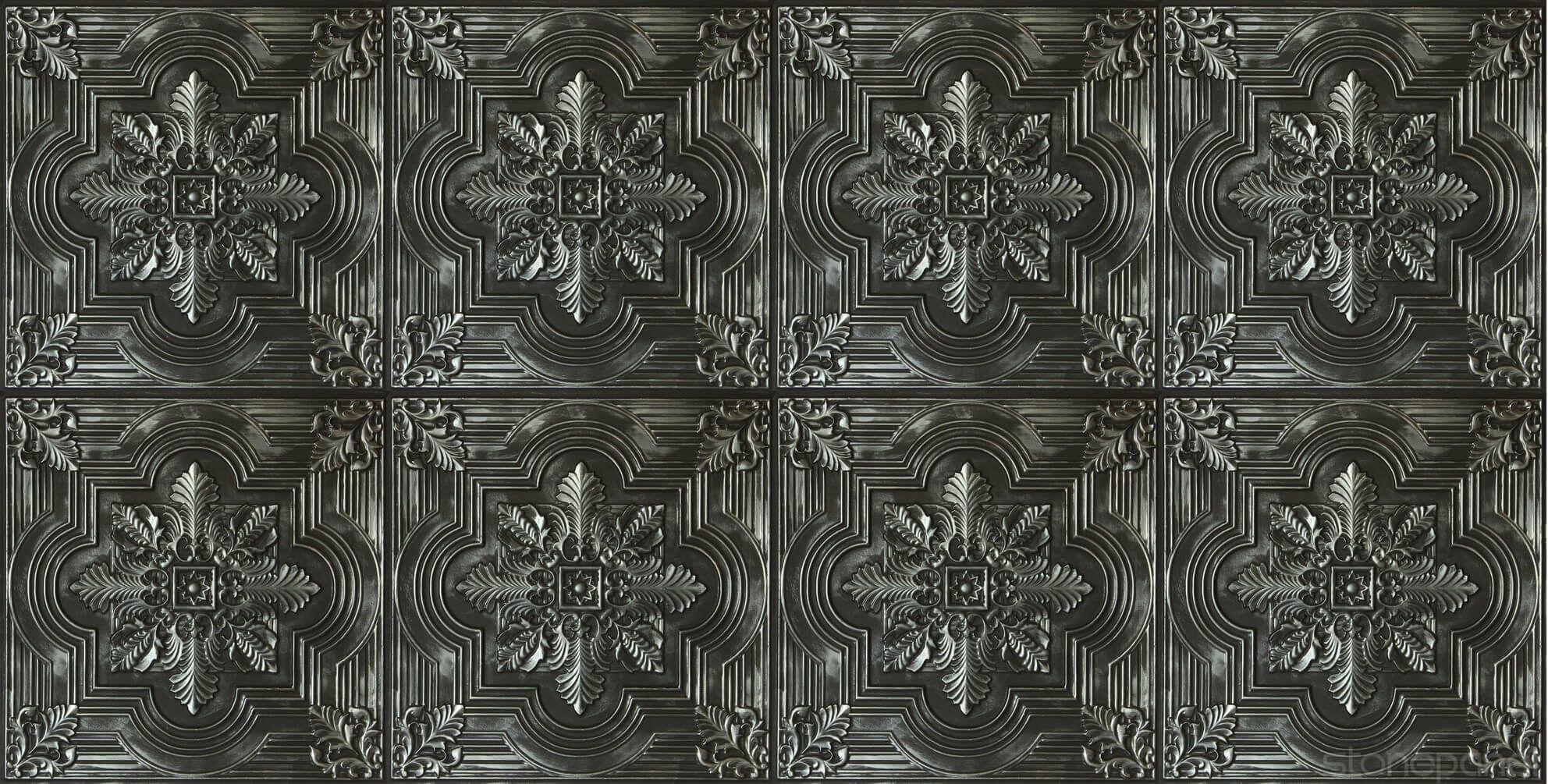 Tavan Karosu Savanna Argent Noir