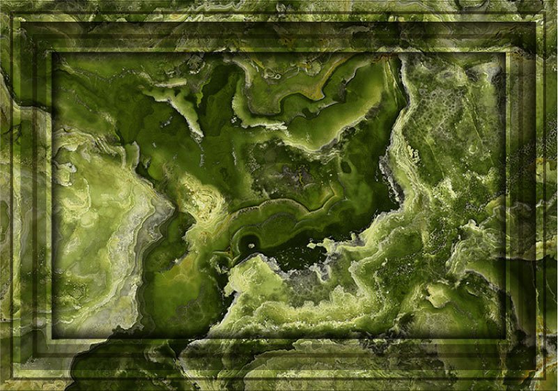 Yeşil Volcano NS-5661 122cm x 244cm